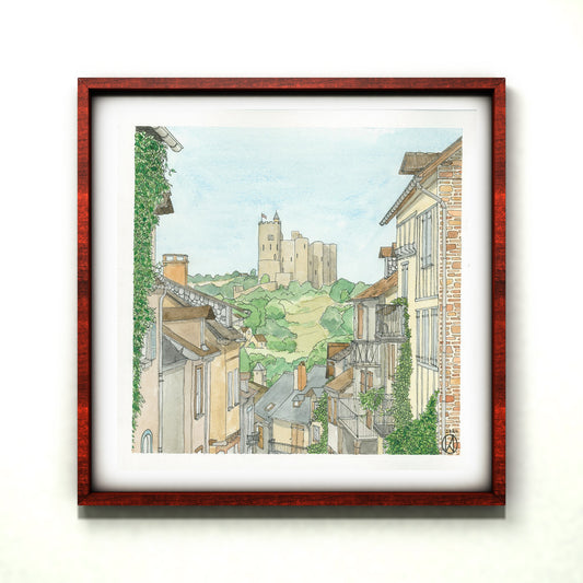 Najac, 20 x 20 cm