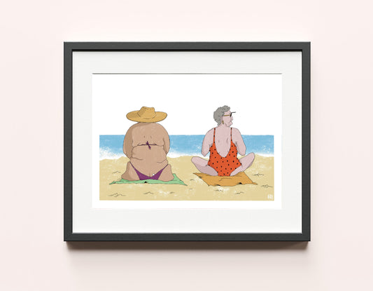 2 Baigneuses 2.0, 21 x 30 cm