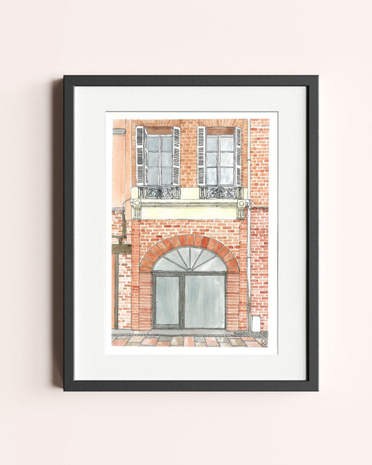 Vitrine toulousaine, 21 x 30 cm