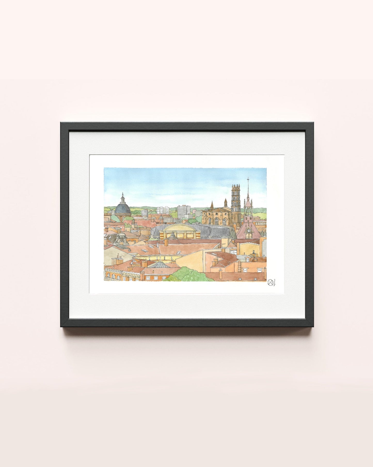Toulouse, 30 x 40 cm