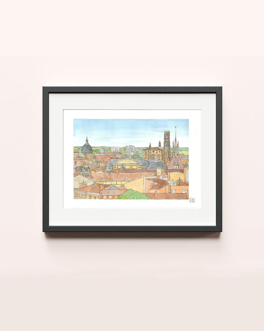 Toulouse, 30 x 40 cm