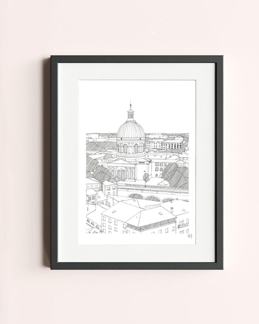 Dôme de La Grave, 30 x 40 cm