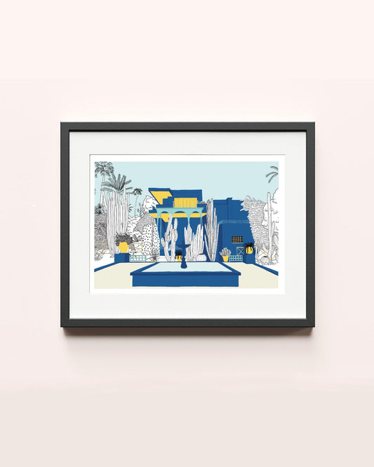 Jardin Majorelle, 21 x 30 cm
