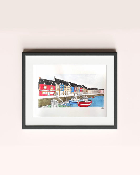 Port de Paimpol, 30 x 40 cm