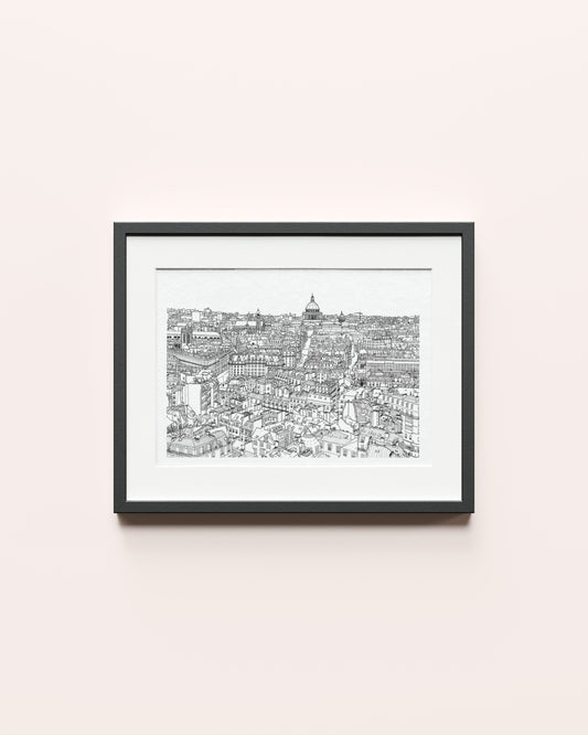 Paris, 50 x 70 cm