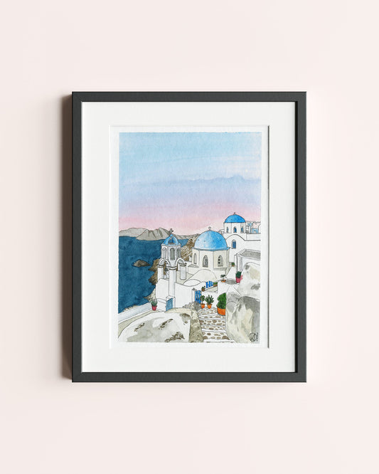 Oia, 21 x 30 cm