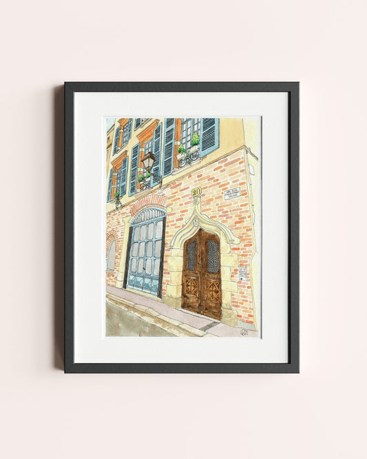 Hôtel Delfau, 21 x 30 cm