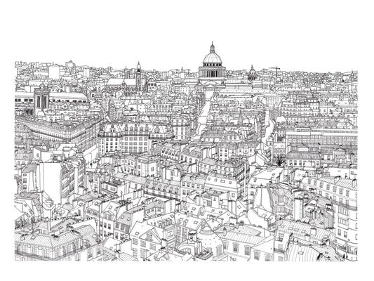 Paris, 50 x 70 cm