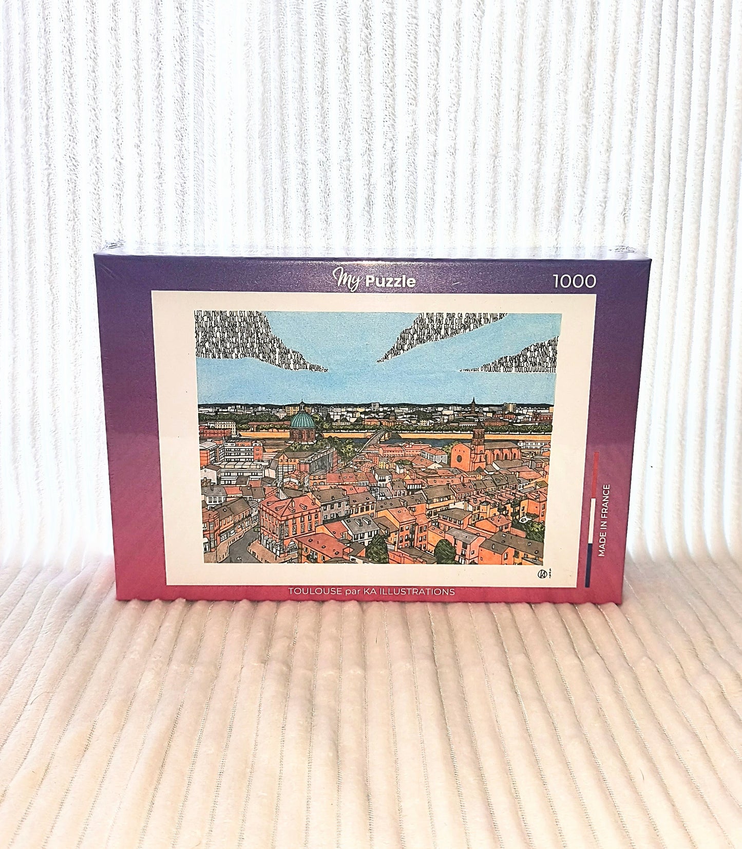 Puzzle 1000 pièces, Toulouse et Nougaro