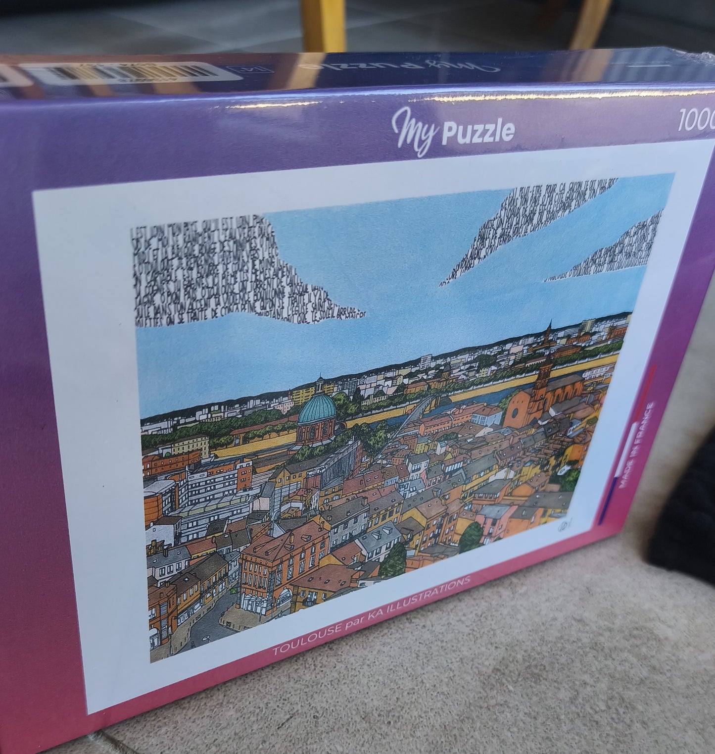 Puzzle 1000 pièces, Toulouse et Nougaro