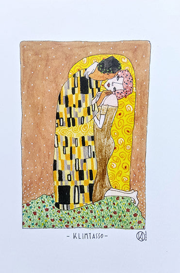 Klimtasso, 14 x 21 cm