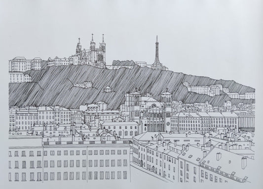 Lyon, 30 X 40 cm
