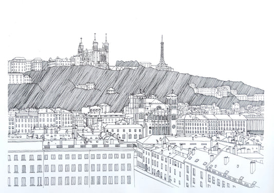 Lyon, 30 X 40 cm