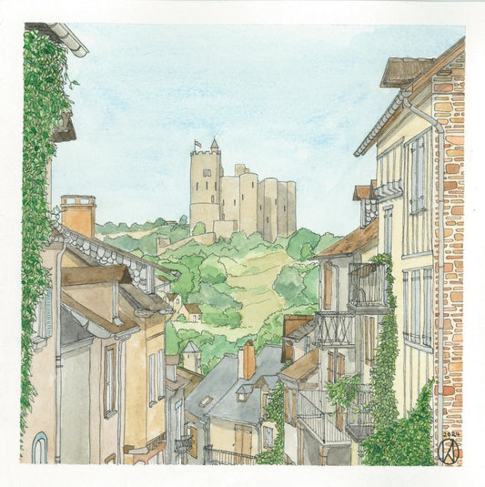 Najac, 20 x 20 cm