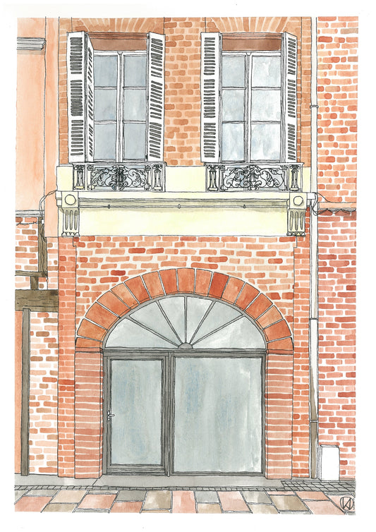Vitrine toulousaine, 21 x 30 cm